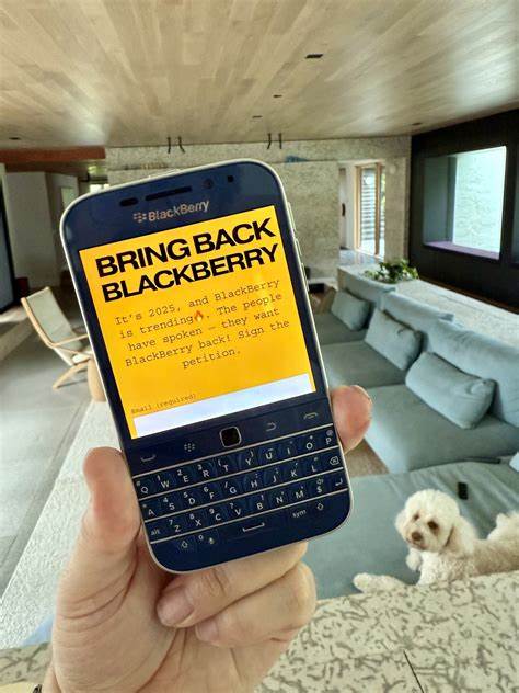 Bring Back BlackBerry