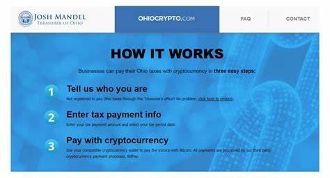 Ohio Considers Accepting Cryptocurrency for Tax Payments and Fees - MSN