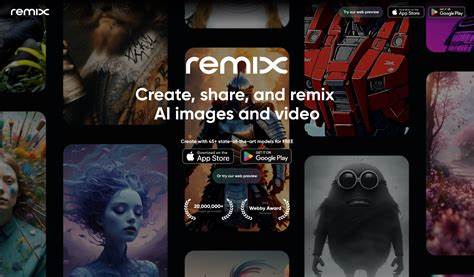RemixMart – Generate and remix AI images using multiple top models