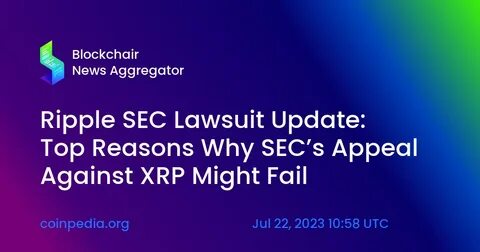 SEC may drop Ripple lawsuit