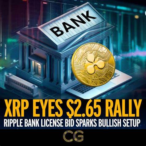 XRP Bullish Pattern And Bank License Trigger Rally