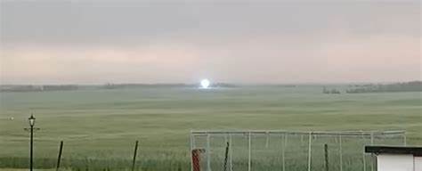 Ball Lightning captured on camera in Alberta