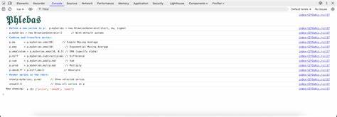 Phlebas: A live timeseries SIM controlled by the console
