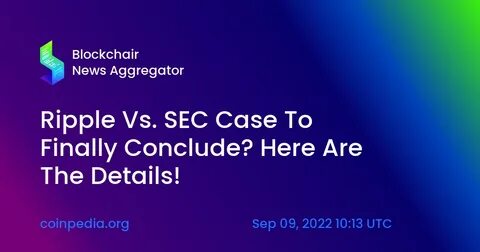 Why is the Ripple SEC case still ongoing amid a sea of resolutions? - TradingView