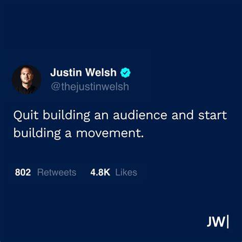 Don't Build an Audience