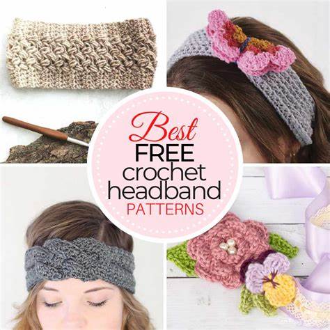 35 Crochet Headband Patterns, Best Free & Easy Headband Ideas