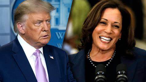 Donald Trump and Kamala Harris shake hands as they meet for first time on debate stage: Watch the 'awkward' moment