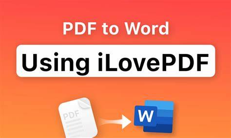 PDF to WORD | Convert PDF to Word online for free - iLovePDF