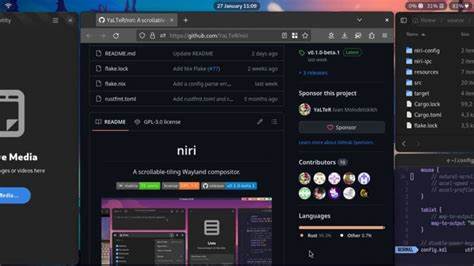 Niri: A scrollable-tiling Wayland compositor