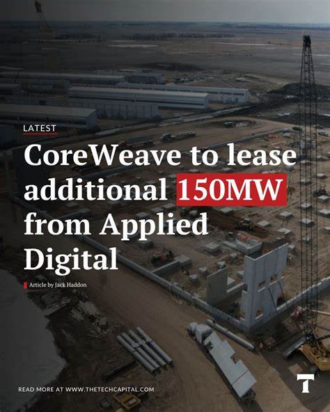Applied Digital Finalizes New 150MW Lease with CoreWeave