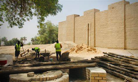 How the restoration of ancient Babylon is drawing tourists back to Iraq
