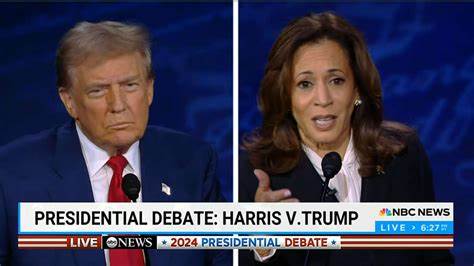 TV-Duell : US-Medien: Harris drängt Trump in die Defensive