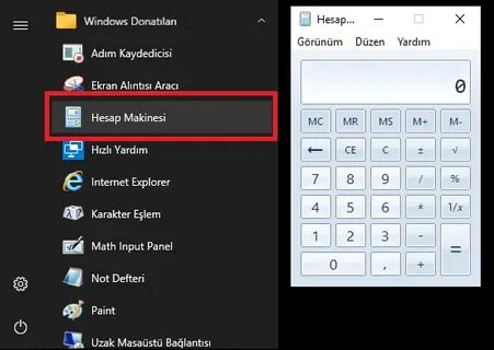 WİNDOWS TUŞUNA BASINCA HESAP MAKİNESİ AÇILIYOR