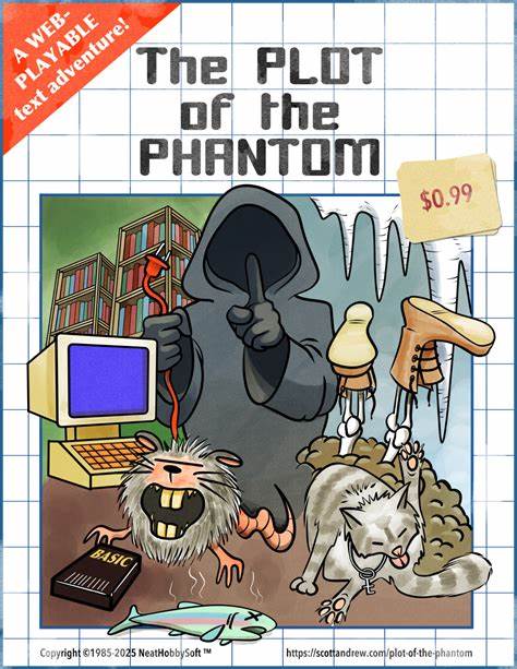 Play "The Plot of the Phantom" the text adventure that took 40 years to finish