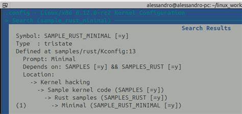 How to write Rust in the kernel part 1