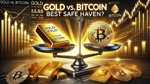 Gold and bitcoin are both vying to be safe havens for investors. Why gold is winning so far this year
