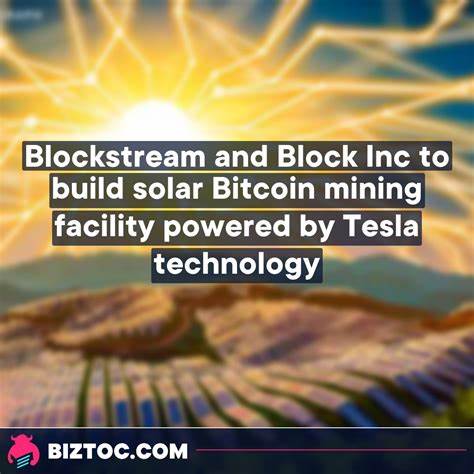 Blockstream, Block To Leverage Tesla Equipment For Renewable Bitcoin Mining Operation