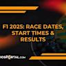 F1 announces race start times for 2025 season | Formula 1®