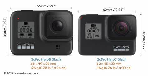 GoPro Hero7 Black vs GoPro Hero8 Black: What is the difference? - Versus
