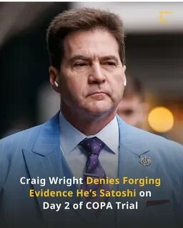 Craig Wright Denies Forging Evidence He’s Satoshi on Day 2 of COPA Trial - CoinDesk
