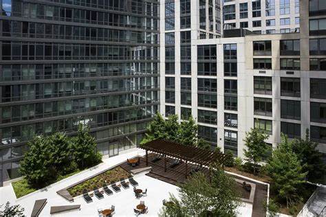 Top courtyards in New York City residential buildings