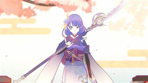 female genshin characters in raiden ei hairstyle - YouTube