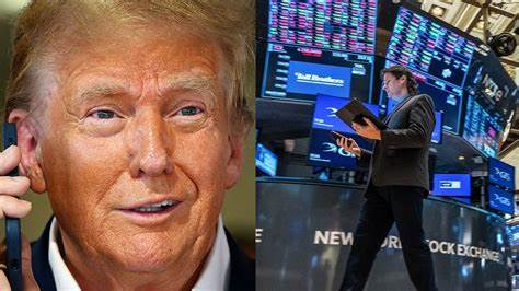 Dow tumbles more than 500 points as job numbers shock Wall Street and tariff ‘panic’ sets in