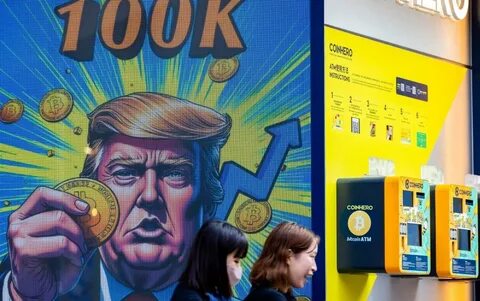 Trump Tells Bitcoin Investors 'You're Welcome' After Crypto Coin Hits $100K for First Time - LatinTimes