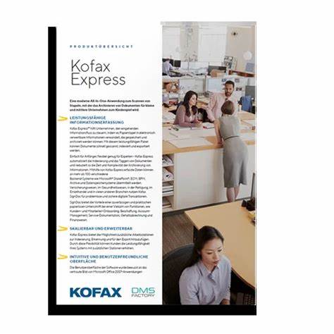 Kofax: Dokumentenerfassungs-Software für digitale Prozesse