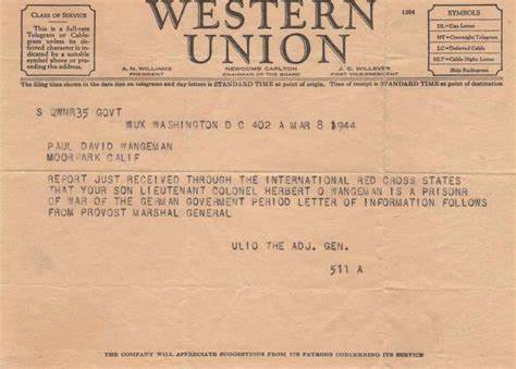 Searching for family history as told by a storied WWII telegram