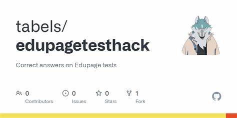 GitHub - tabels/edupagetesthack: Correct answers on Edupage tests