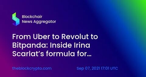 Inside Irina Scarlat’s plan for ‘hyper growth’ at Bitpanda - The Block