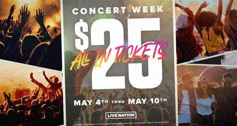 Live Nation Concert Week 2024: How To Get $25 Concert Tickets - Forbes