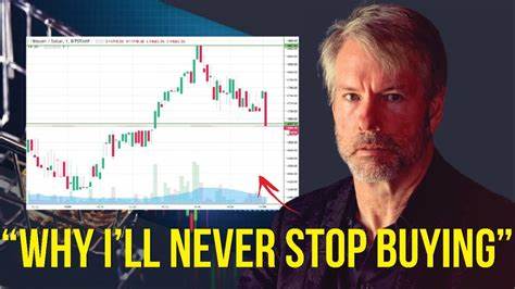 Why is Michael Saylor not buying Bitcoin lately?