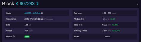  Solo Bitcoin miner scores $373,000 block reward 