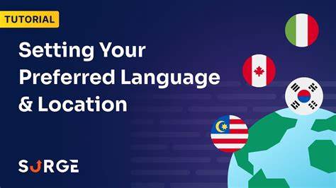 Watch videos in your preferred language