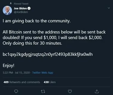 Joe Biden, Elon Musk, And Barack Obama's Twitter Accounts Were Hacked In A Bitcoin Scam - BuzzFeed News