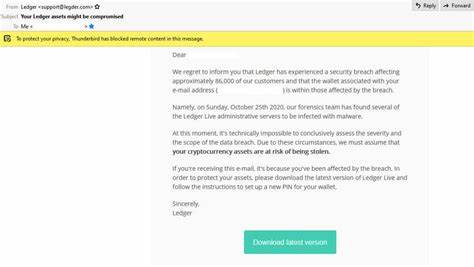 Scam Emails Target Ledger Users with Fake ‘Ledger Clear Signing’ Feature - Cryptonews
