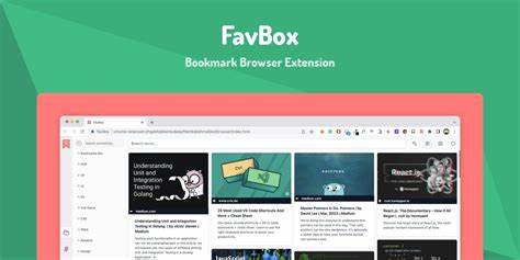 Show HN: FavBox is a local-firs browser extension for bookmark management