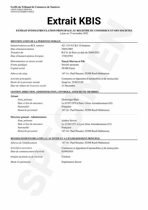 Metal Caraibes, Siren 851474825 KBIS | Societe Profile