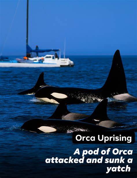 Orcas sink boat off Cascais. Second vessel adrift in Fonte da Telha