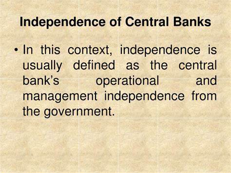 Does central bank independence really exist?