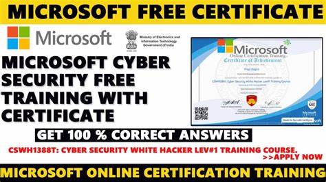 Free hands-on cyber security certification (CAPT)