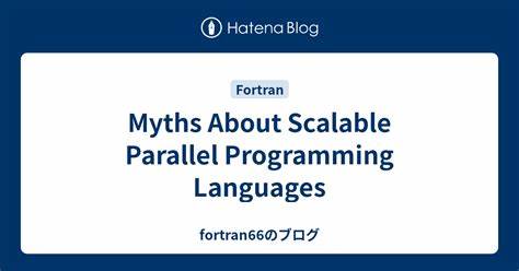 10 Myths of Scalable Parallel Languages, Part 4: Syntax Matters