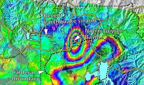 Long-term dynamics of earthquake swarms in the Yellowstone caldera