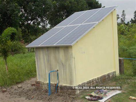 Solar-powered toilet - PM Modi's 'Clean India' dream: Here's what corporates have been doing - The Economic Times