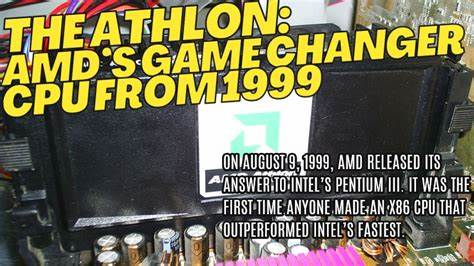 AMD Athlon: AMD's game changing CPU from 1999