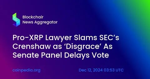 XRP, SOL, ADA In Government? Deaton Slams SEC Role Speculations - TronWeekly