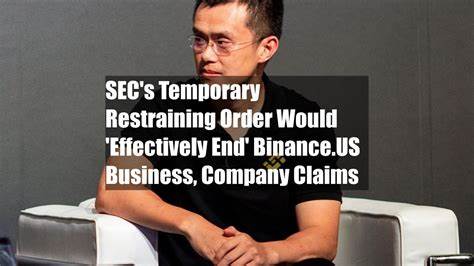 SEC's Temporary Restraining Order Would 'Effectively End' Binance.US Business, Company Claims - CoinDesk