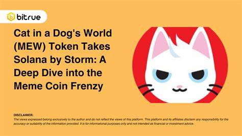 ‘MEW’ Cat Coin Goes Viral on Solana and This Dog-Coin Could Be Next to Explode - Cryptonews